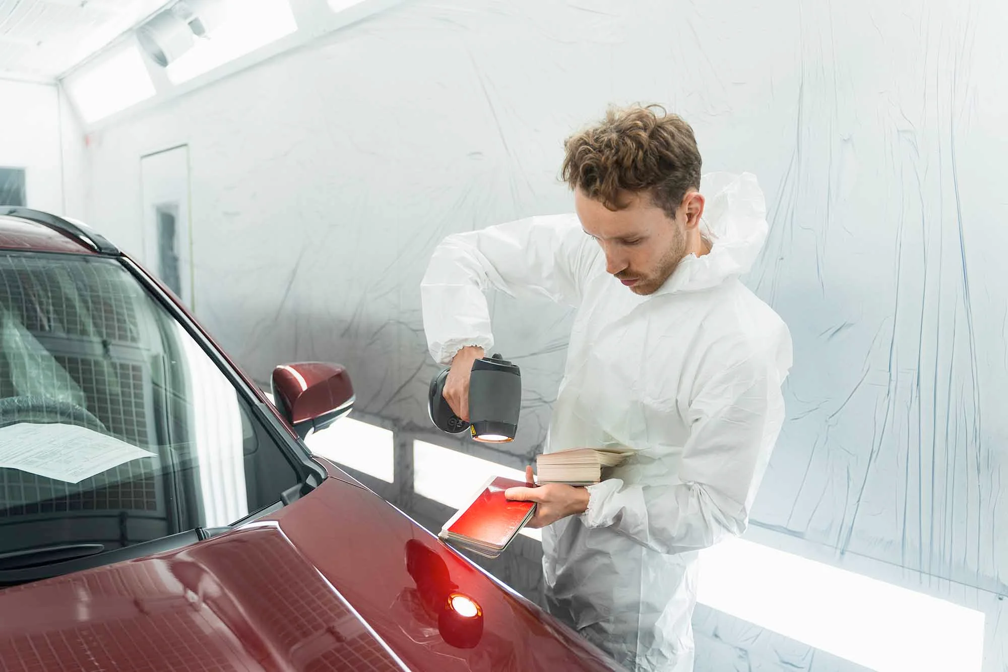 auto paint repair tech